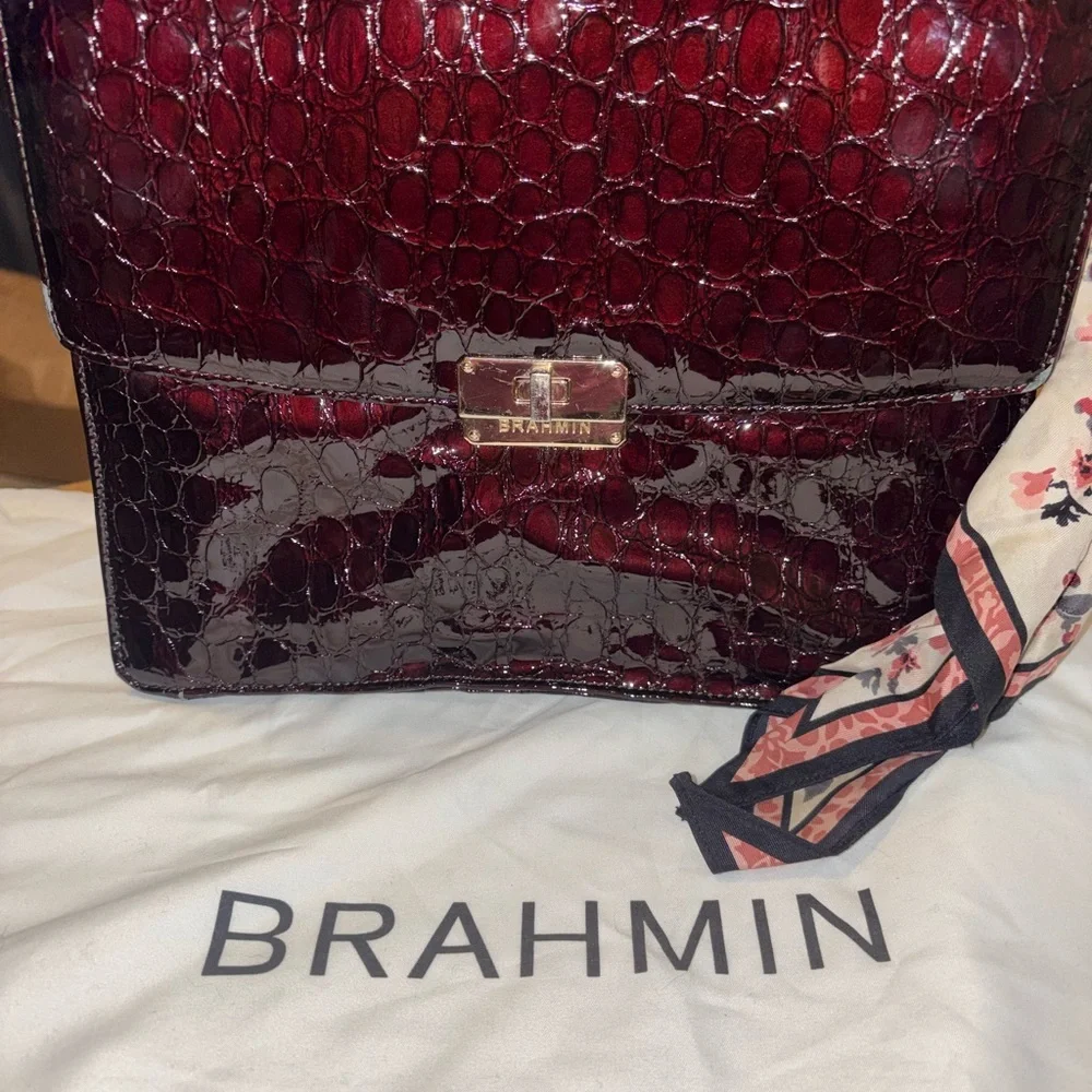 Brahmin Tillie flap crossbody bag